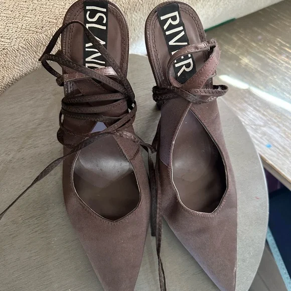 River Island Shoes River Island Brown Womens Shoes Poshmark